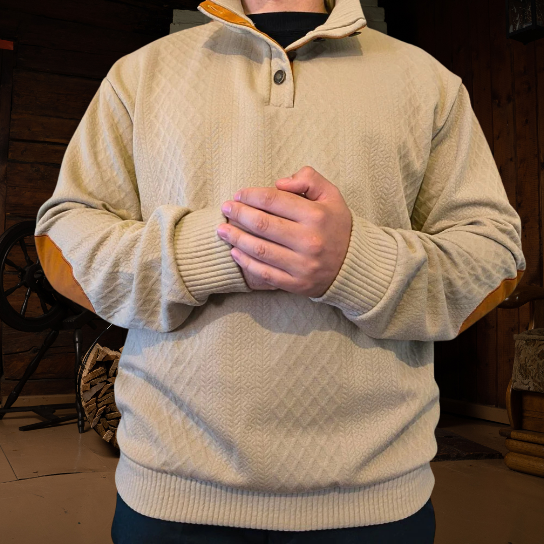 Graham™ Comfortable Knit Retro Pullover