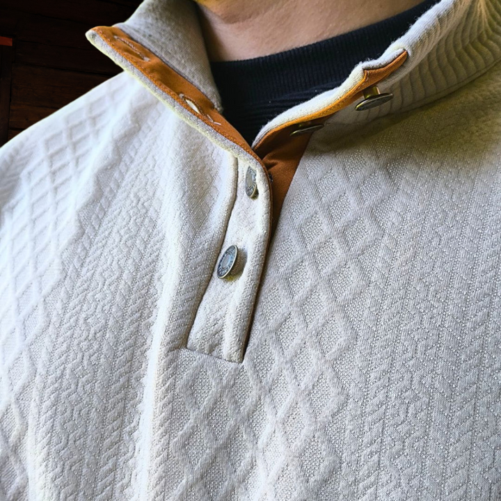 Graham™ Comfortable Knit Retro Pullover