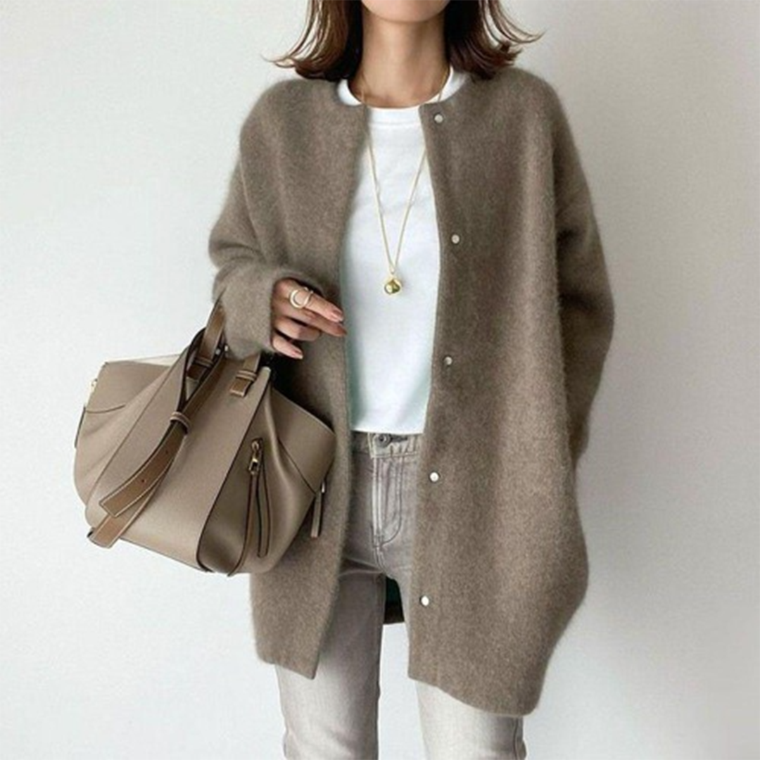 Ellen™ Stylish Woolen Cardigan