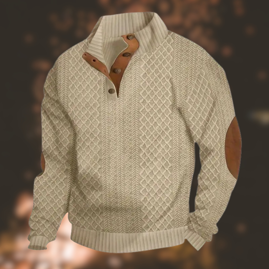 Graham™ Comfortable Knit Retro Pullover