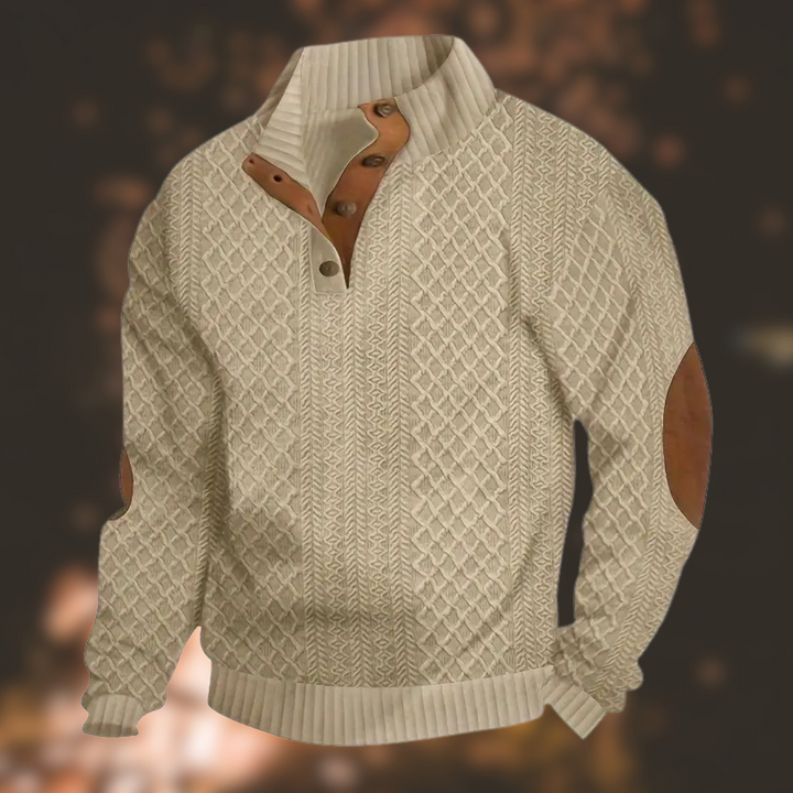 Graham™ Comfortable Knit Retro Pullover