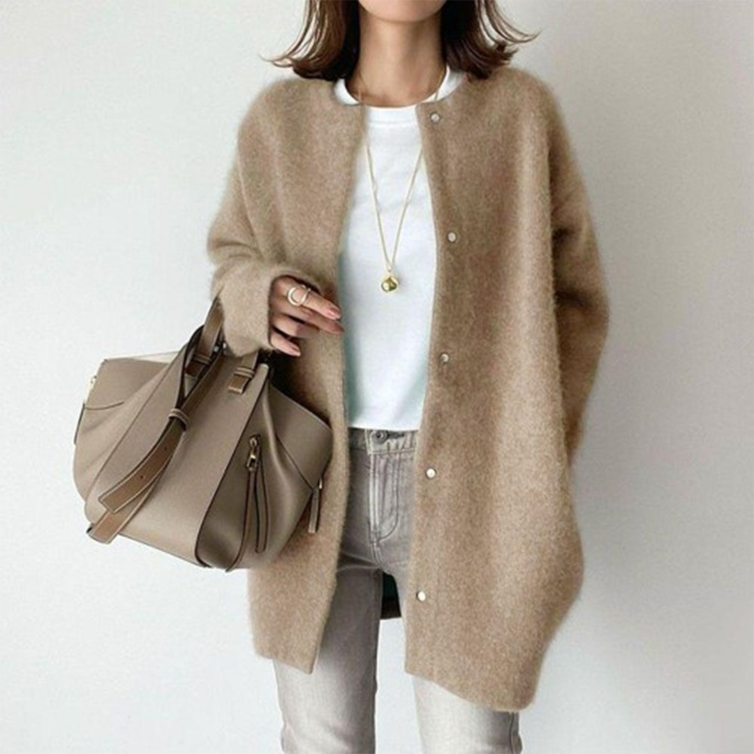 Ellen™ Stylish Woolen Cardigan